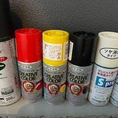 ラッカースプレー・プライマー５点の画像