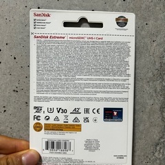 sandiskMicro SDカード128GB【しんぴん新品】の画像