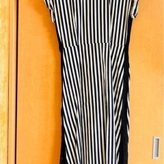 美品♡ZARA ストライプ 半袖 シャツワンピースの画像