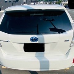 プリウスα 希少7人乗り パール　グレード高　ハイブリッド　G TOYOTAの画像