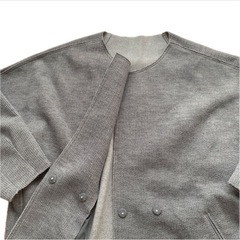 【Bou Jeloud】ノーカラージャケット(size38)の画像