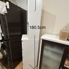 【お譲り先決定】お返事できず申し訳ありません　
収納棚　白の画像