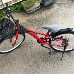 子供用自転車　24インチ　パンク　サビありの画像