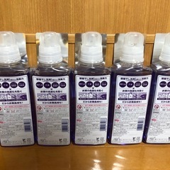 ナノックスワン洗濯剤 5本の画像