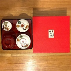 九谷焼　御初膳 お食い初め膳 食器 お膳の画像