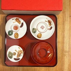 九谷焼　御初膳 お食い初め膳 食器 お膳の画像