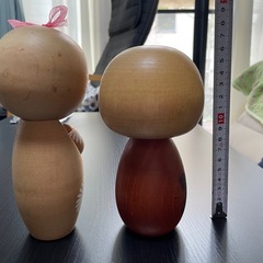 40年前のコケシの画像