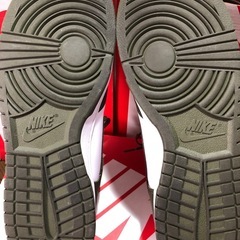 NIKE DUNK HI RETRO "WHITE/CARGO KHAKI” ナイキ ダンク ハイの画像