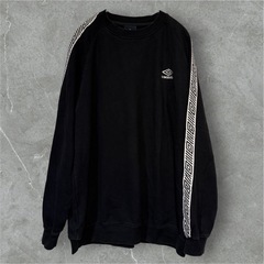 UMBRO/アンブロ 別注 ラグランスリーブ ライン スウェットの画像