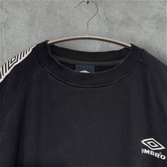 UMBRO/アンブロ 別注 ラグランスリーブ ライン スウェットの画像