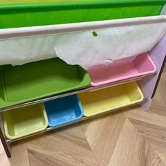 【無料】本棚&おもちゃ入れ の画像