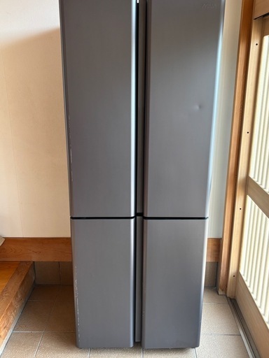 ■AQUA ノンフロン 冷凍冷蔵庫 AQR-TZA42P (DS) 形 2024年製 高年式