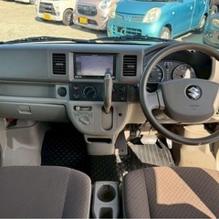 【支払総額24.8万円】h25年式人気No. 1♩車検令和9年3月エブリィジョインターボ即日納車ok機関良好 内外装良好 TV バックカメラ 不具合無し！の画像