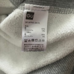 メンズ　GU パーカーの画像