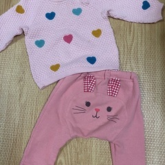 ベビー女の子６点セット♪〈サイズ70 ／ 6〜9ヶ月〉の画像