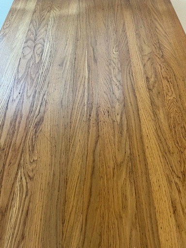 オーク材　ダイニングテーブル　