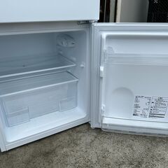【動作保証あり】MAXZEN マクスゼン 2023年 JR087ML01-WH 87L 2ドア 直冷式 冷凍冷蔵庫【管理KRR790】の画像