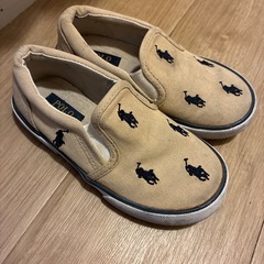 ラルフローレン　スリッポン　靴　16cmの画像