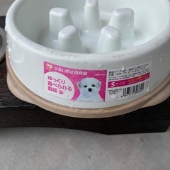 早食い防止皿と飲み水皿★無料！の画像