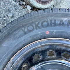 スタッドレスタイヤ＆ホイールセット 195/80R15 ヨコハマ IceGuard IG91　　の画像