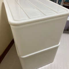 ニトリ クローゼットケース 6個の画像