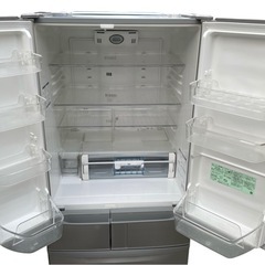HITACHI 日立 6ドア 冷蔵庫 R-F480D 475Lの画像