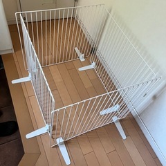 簡易サークル　フェンス　ワイヤー　ネット　ケージ　犬用　ハウス　の画像