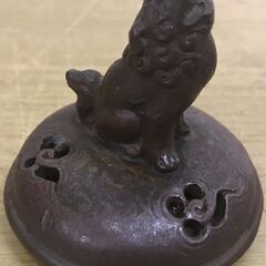 備前 香炉 獅子 狛犬 銘なしの画像