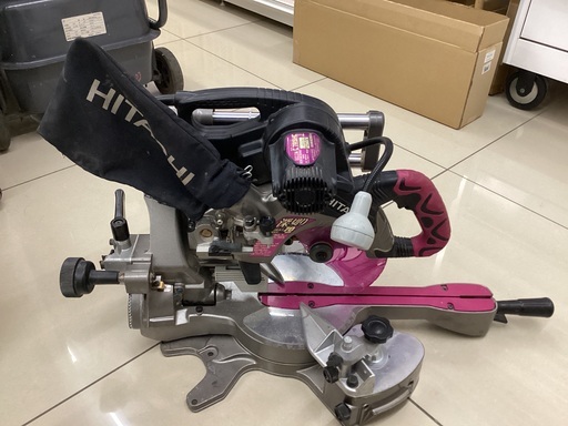 【中古】【動作OK】【店頭引取限定】HITACHI  190mm  スライド丸ノコ