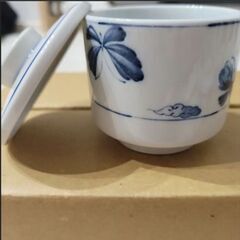 陶器製蓋つき椀5個セット 九谷焼の画像