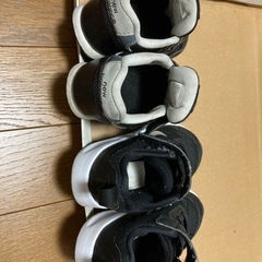 New Balance NIKE ベビーシューズ 2足セット 13cm ブラック系の画像