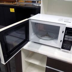 東芝 2018年製 900W 22L ターンテーブル式 電子レンジ ER-RS22 ホワイト あたため専用 札幌市東区 新道東店の画像