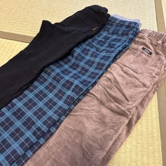 男の子☆120冬パンツ8本の画像