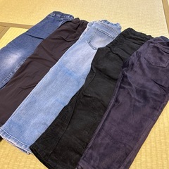 男の子☆120冬パンツ8本の画像