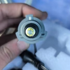 新品 銅ピラー6面360 LEDヘッドライトバルブ H8 H9 H11 H16の画像