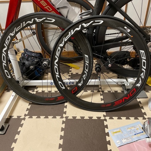 カンパニョーロ ボーラワン50 チューブラー 非AC3 シマノハブ