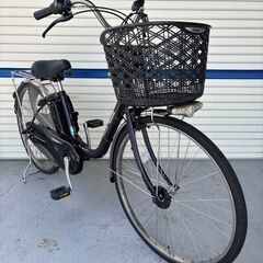 リサイクル自転車(2510-09) 電動アシスト自転車(ﾊﾟﾅｿﾆｯｸ) 13.2Ah 26ｲﾝﾁの画像