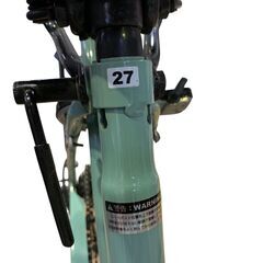 あさひ 自転車 27インチ CASULY カジュリー スマート 外装6段 中古の画像