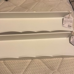 ホワイトインテリア　WOODシェルフの画像