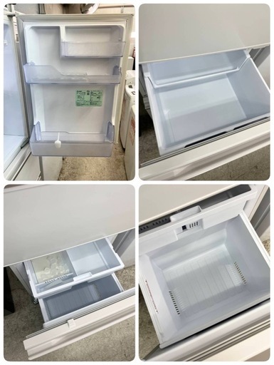 美品　三菱　272Ｌ　3ドア冷蔵庫　2021年製　　