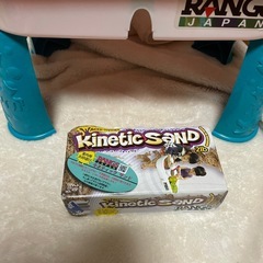 ラングスジャパン　キネティックサンド　セット　砂場　遊び　室内遊び　室内用お砂場セットの画像