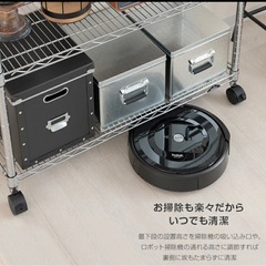 【新品未開封】ラック スチールラック 幅46 4段 奥行46 ルミナス レギュラー ポール径 25mmの画像