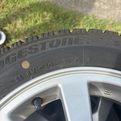 155/65R14ブリヂストン　スタッドレス　ダイハツ純正の画像