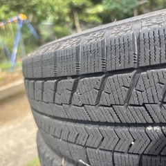 155/65R14ブリヂストン　スタッドレス　ダイハツ純正の画像