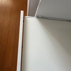 食器棚 ホワイト 幅59×奥行40×高さ180ｃｍ 2口コンセント付き スライド棚仕様 の画像