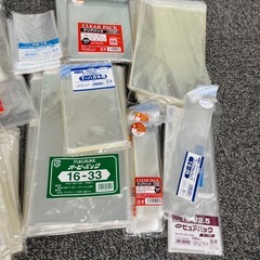 色んなサイズのOPP袋・ポリ袋セットの画像