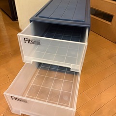 収納ケース✖️2個の画像