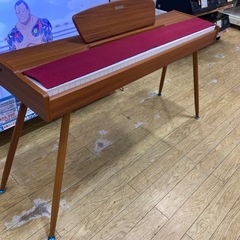 🪇🎹超美品🎹🪇Donner木目調 電子ピアノDDP-80 88鍵盤 ハンマーアクッション鍵盤 3本ペダル ナチュラル インテリア NO7460F. の画像