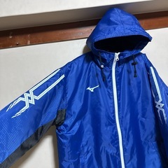 ミズノ MIZUNO 読売新聞 ハーフ ベンチコート フリーサイズの画像