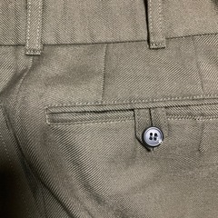 秋冬メンズパンツ　モスグリーンの画像